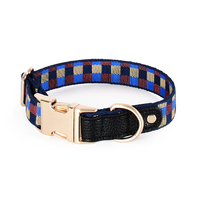 Dogs and Cats Boutique 11 Collar Blue / M I-shaped Pet Chest Harness Traction Rope (To Get Done)