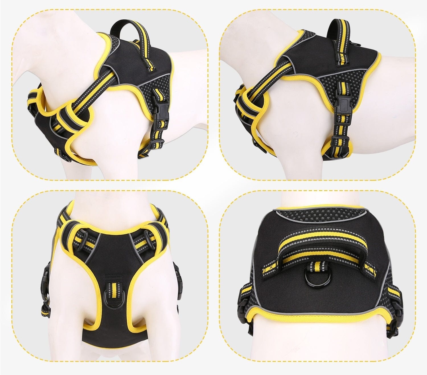 Dogs and Cats Boutique 11 ComfyControl Reflective Dog Harness