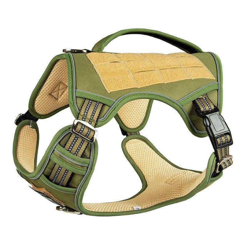 Dogs and Cats Boutique 11 Olive Green / L Search And Rescue Patrol Working Dog Tactical Chest Strap (To Get Done)