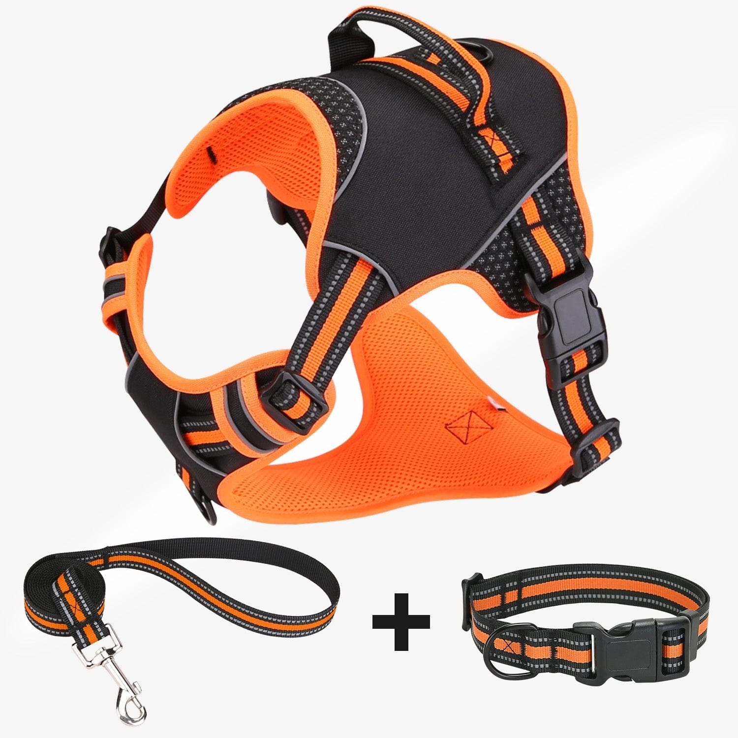 Dogs and Cats Boutique 11 Orange / L Pet Harness Dog Traction Strap Anti Breaking Loose Outdoor Training (To Get Done)