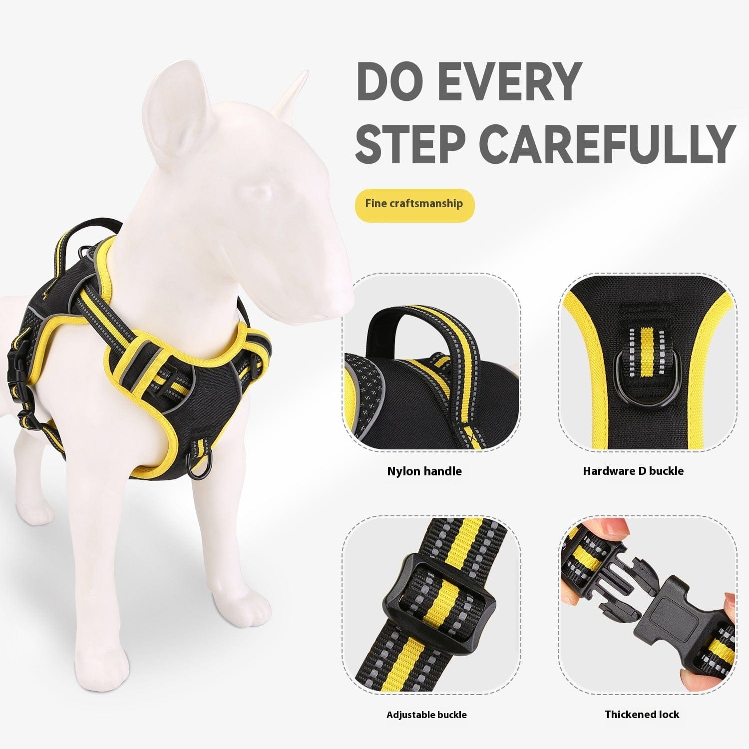 Dogs and Cats Boutique 11 Pet Harness Dog Traction Strap Anti Breaking Loose Outdoor Training (To Get Done)