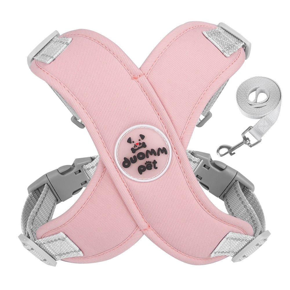 Dogs and Cats Boutique 11 Pink / L Pet Dog Breathable Chest Strap Reflective Hand Holding Rope (To Get Done)