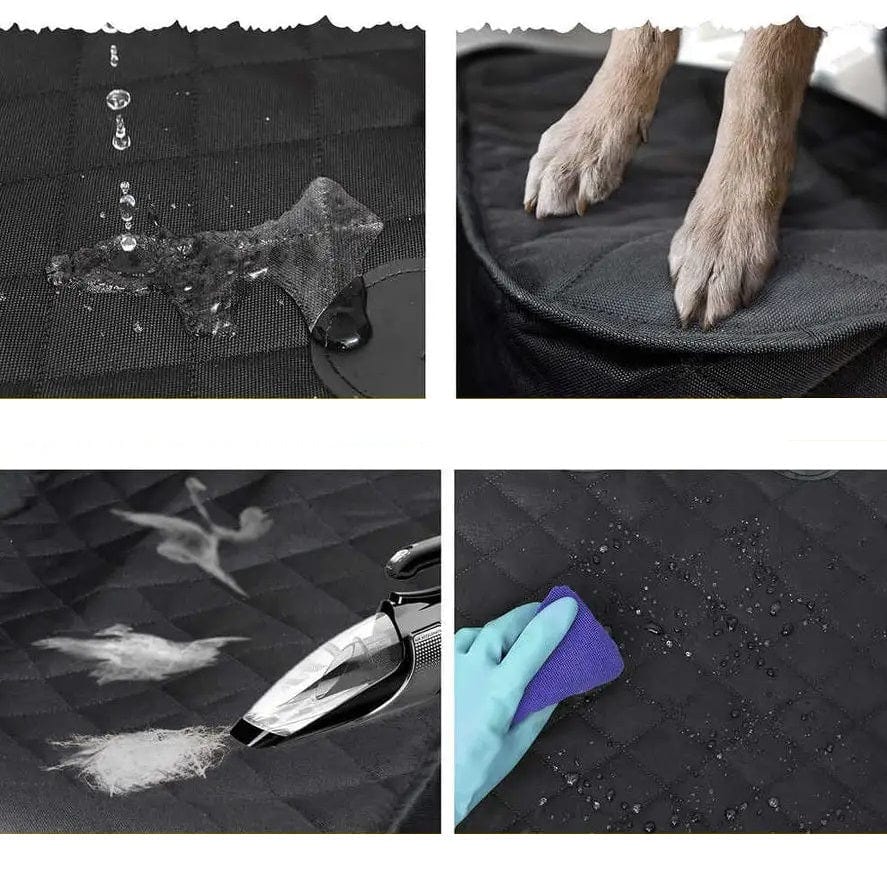 Dogs and Cats Boutique 13 Black Oxford Cloth Pet Car Cushion Waterproof Vehicle-mounted Dog Bed Co-pilot (To Get Done)