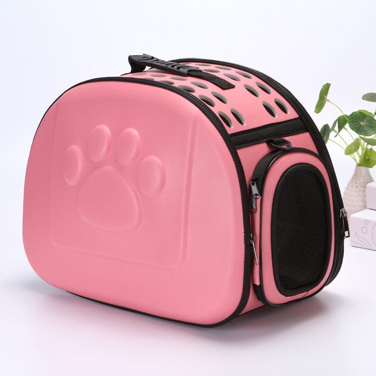 Dogs and Cats Boutique 13 EVA medium pet outing bag cat small dog breathable fashion portable folding out travel bag (To Get Done)