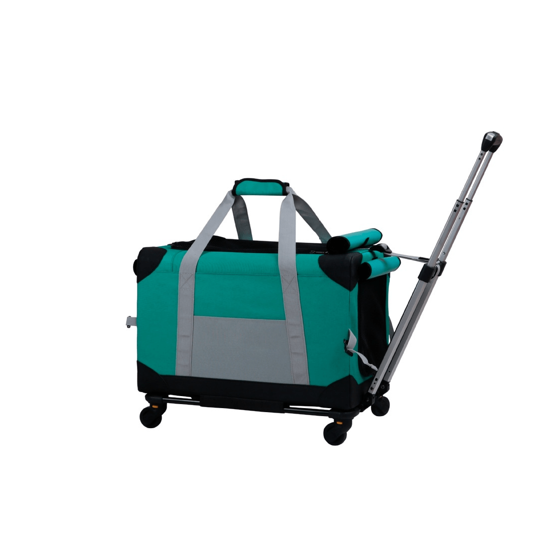 Dogs and Cats Boutique 13 Green Pet Trolley Bag Carry Case For Out Vehicle-mounted Box (To Get Done)