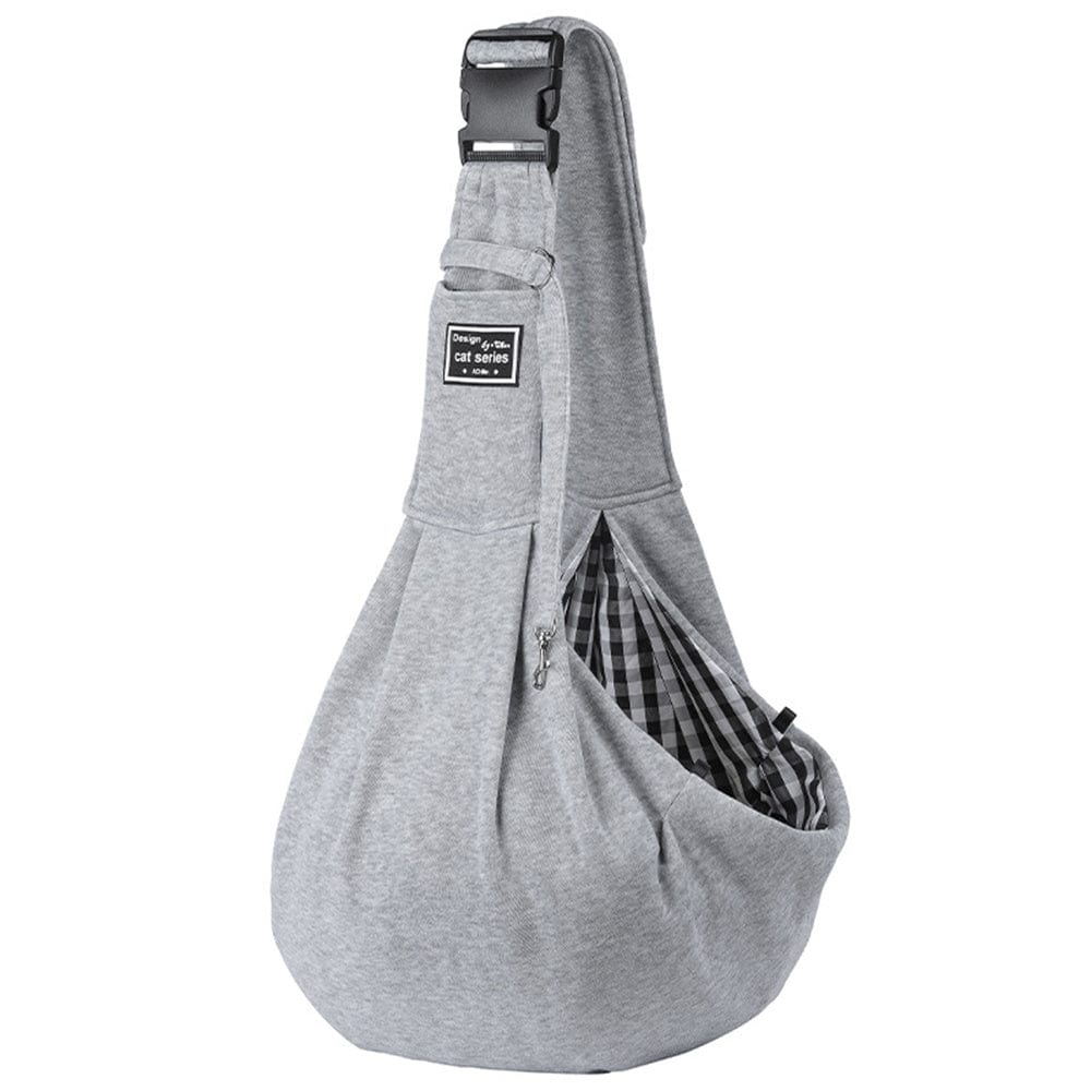 Dogs and Cats Boutique 13 Grey Fashion Simple Folding Dog Out Backpack (To Get Done)