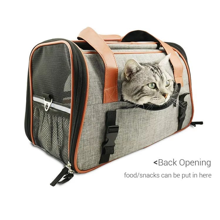 Dogs and Cats Boutique 13 Large-capacity Wholesale Large Outoftheway Portable Dog And Cat Foldable Backpack Handheld Diagonal Bag (To Get Done)