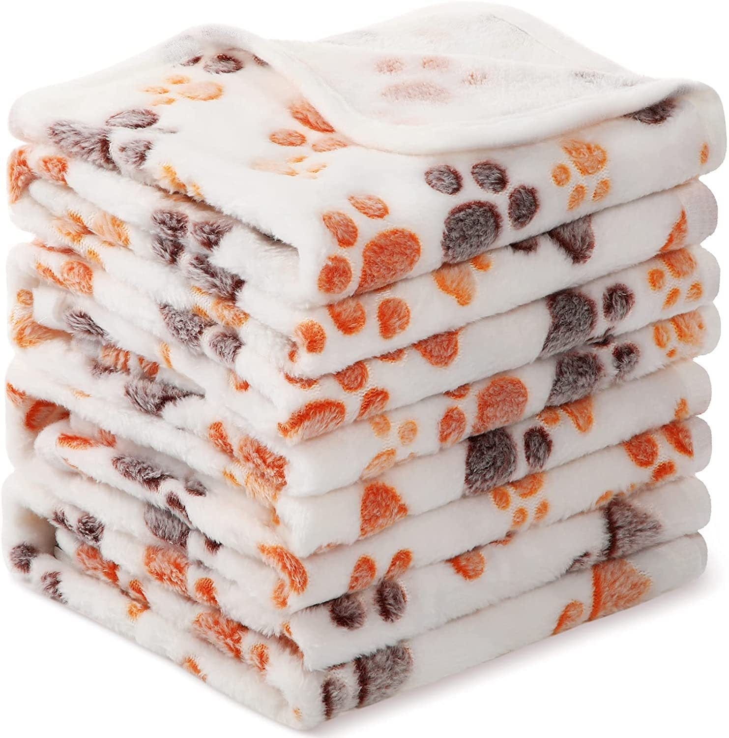 Dogs and Cats Boutique 14 Beige Dog's Paw / XXS Pet Blanket Dog Cat Coral Fleece Blanket (To Get Done)