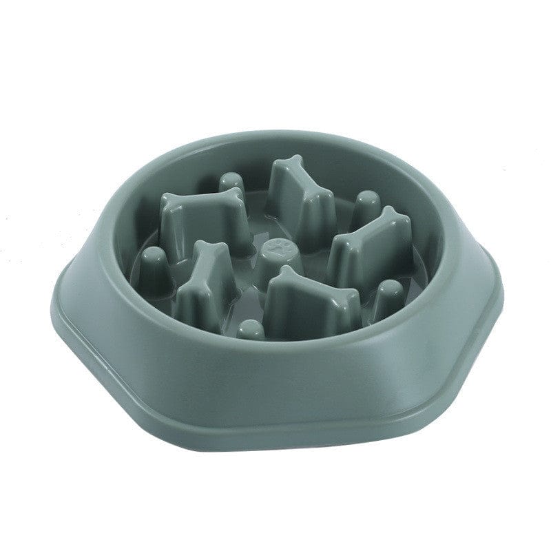 Dogs and Cats Boutique 14 Green Home Style Bone Choke Prevention Slow Food Bowl Dog Bowl (To Get Done)