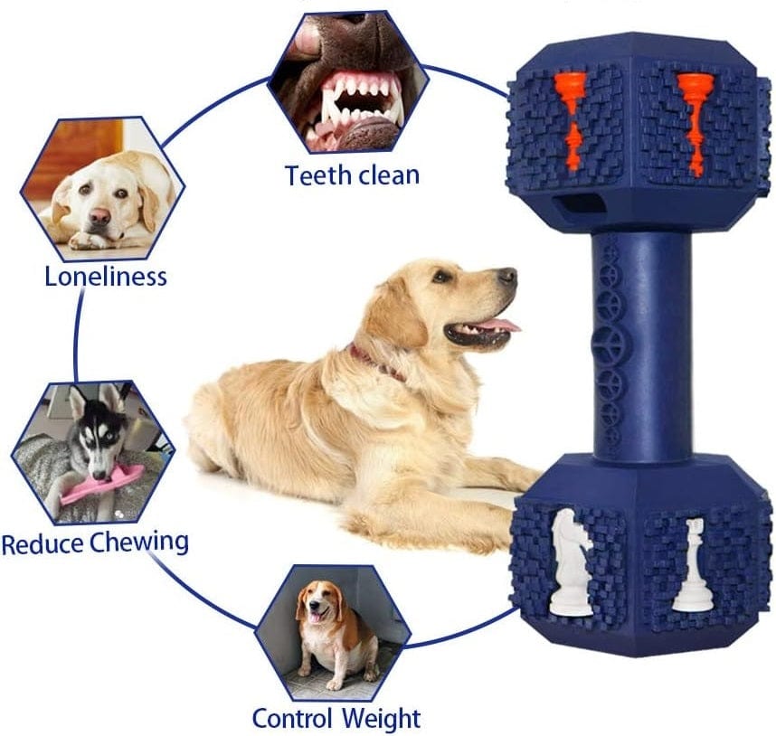 Dogs and Cats Boutique 15 Dog Chew Toys For Aggressive Chewers Food Grade Non Toxic Dental Pet Toy Tough Durable Indestructible Dog Toys For Medium Large Dogs (To Get Done)