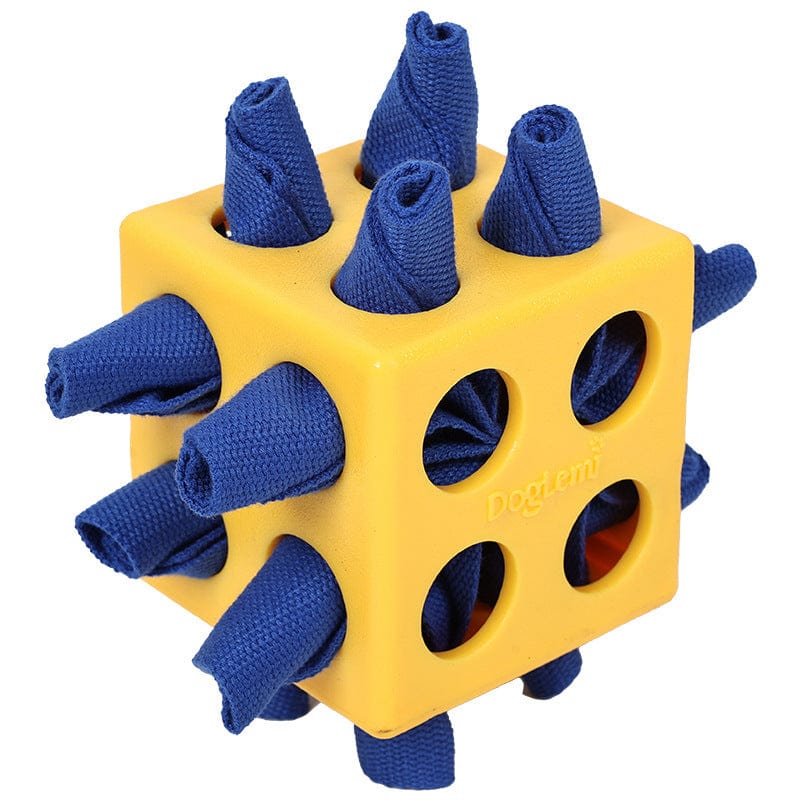 Dogs and Cats Boutique 15 Yellow Dog Cube Molar Long Lasting Educational Toys Pet Products (To Get Done)