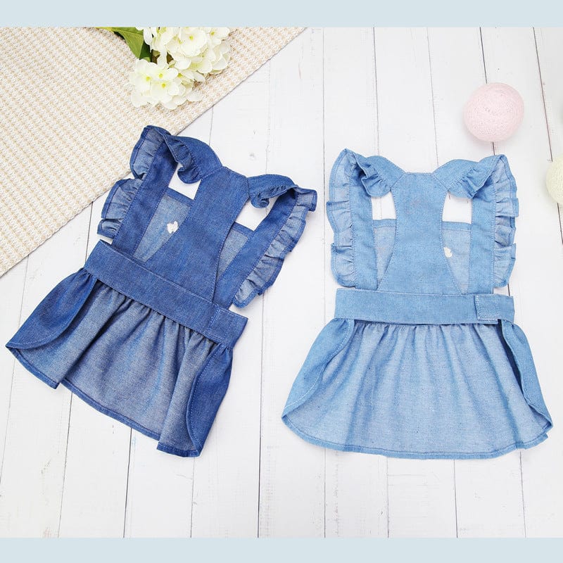 Dogs and Cats Boutique 3 Denim Dog Dress Harness