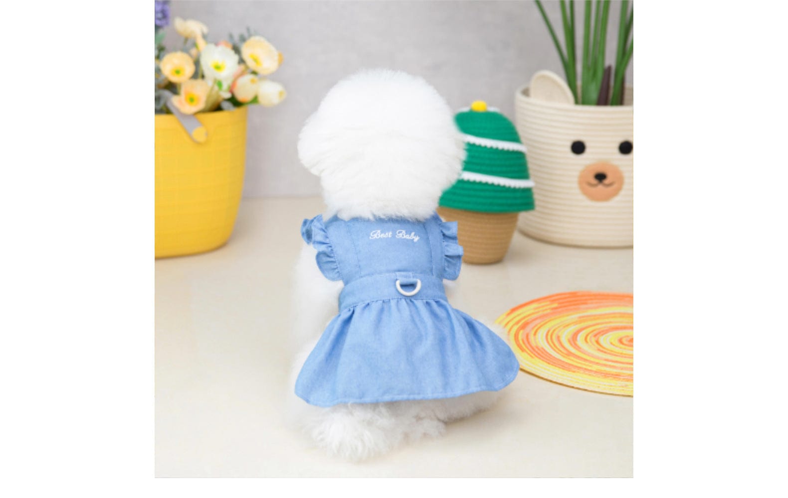 Dogs and Cats Boutique 3 Denim Dog Dress Harness