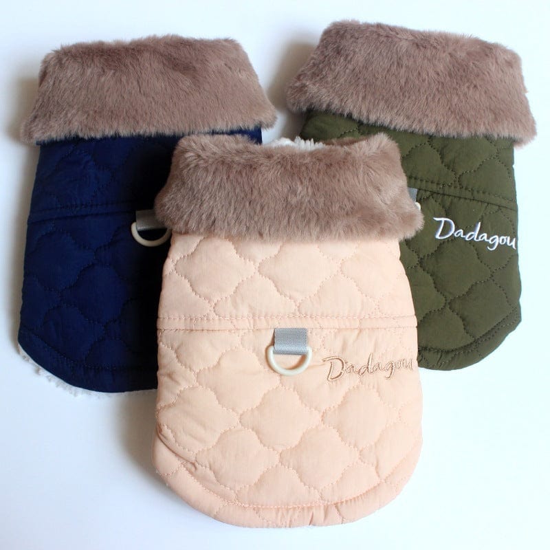 Dogs and Cats Boutique 5 All-Weather Fur-Lined Dog Jacket