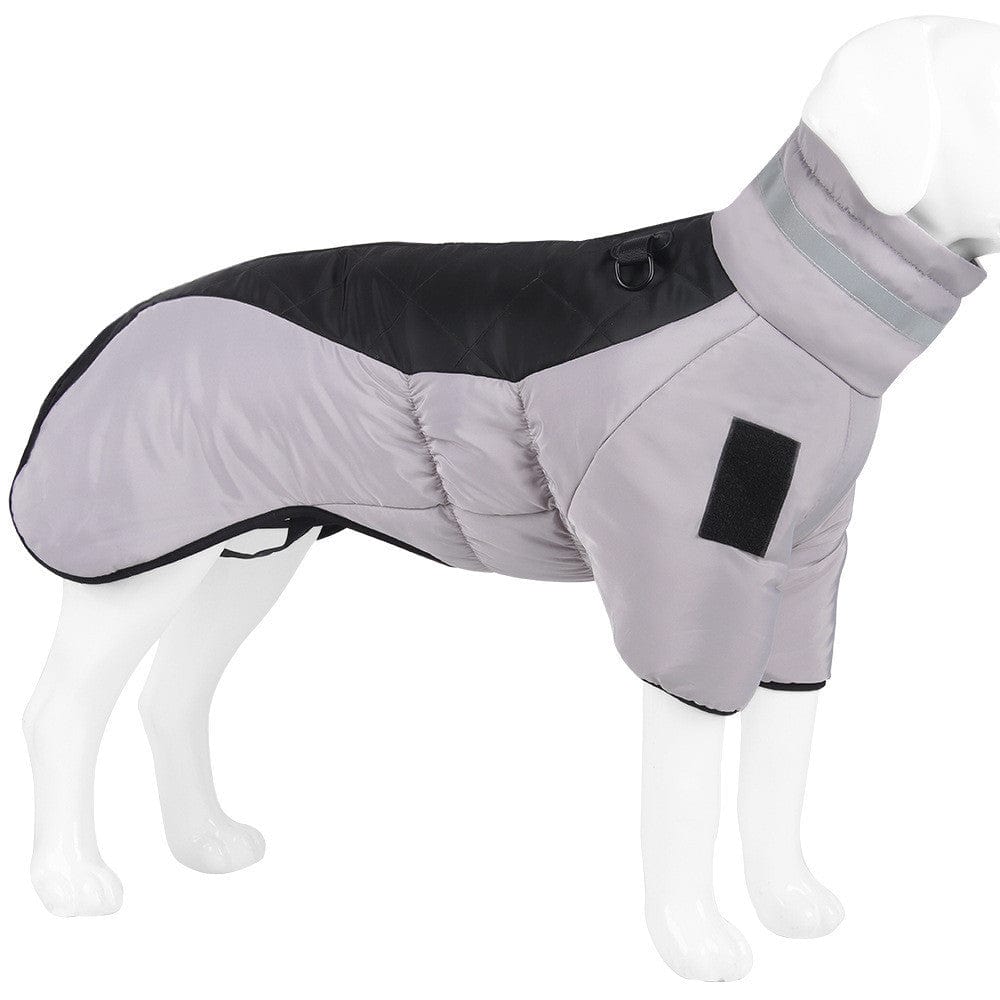 Dogs and Cats Boutique 5 Grey black / 2XL Reflective Dog Winter Jacket