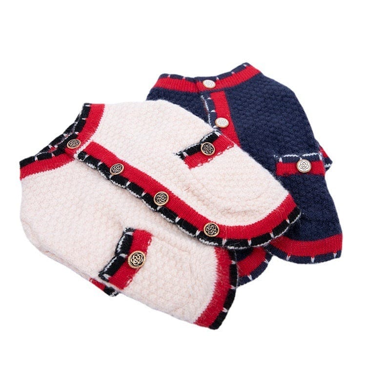 Dogs and Cats Boutique 6 Classic Style Style Bejirog Sweater Cardigan Pet Clothes (To Get Done)