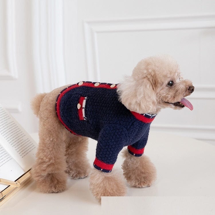 Dogs and Cats Boutique 6 Classic Style Style Bejirog Sweater Cardigan Pet Clothes (To Get Done)