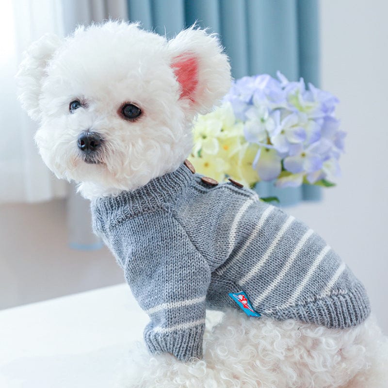 Dogs and Cats Boutique 6 Grey / XS Dog And Cat Warm And Warm Two-piece Clothing (To Get Done)