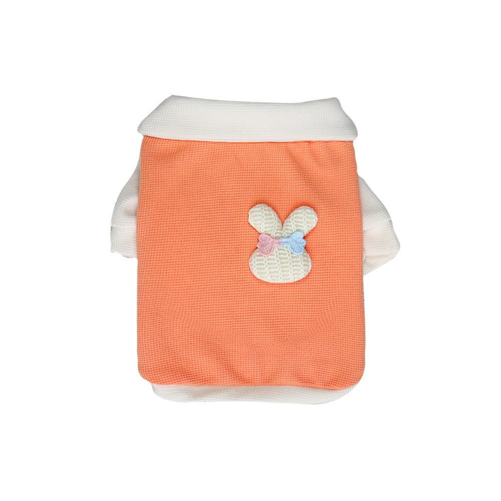 Dogs and Cats Boutique 6 Orange / L Breathable Bunny Polo Shirt