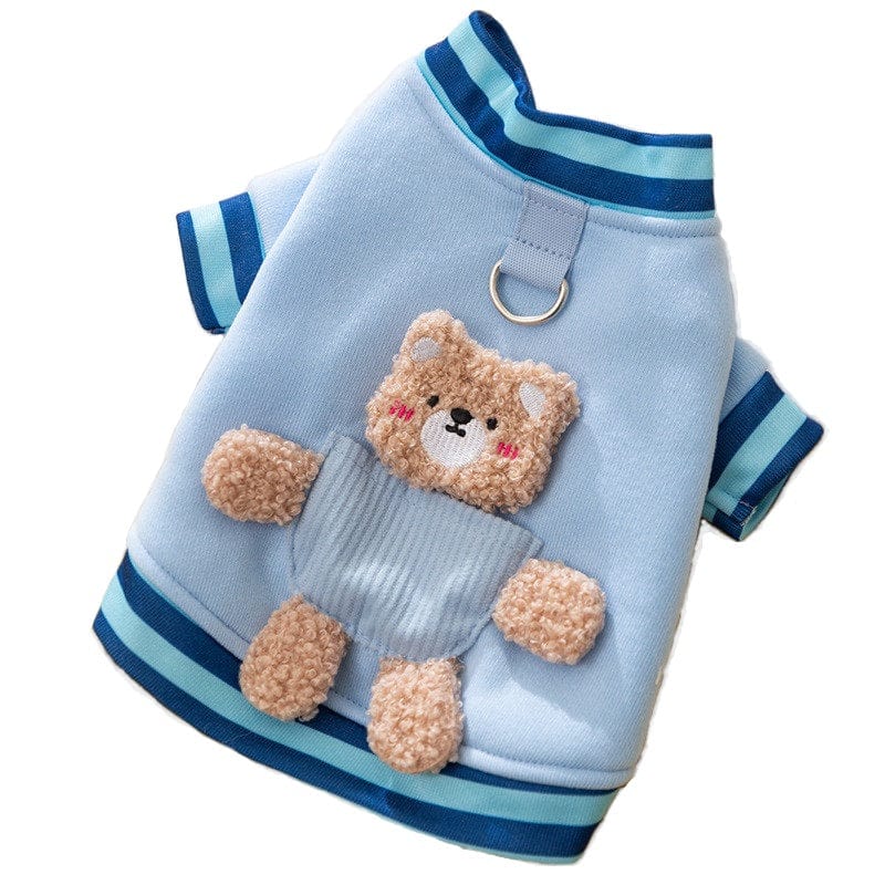 Dogs and Cats Boutique 6 Pet Clothes Autumn And Winter Warm Dog (To Get Done)