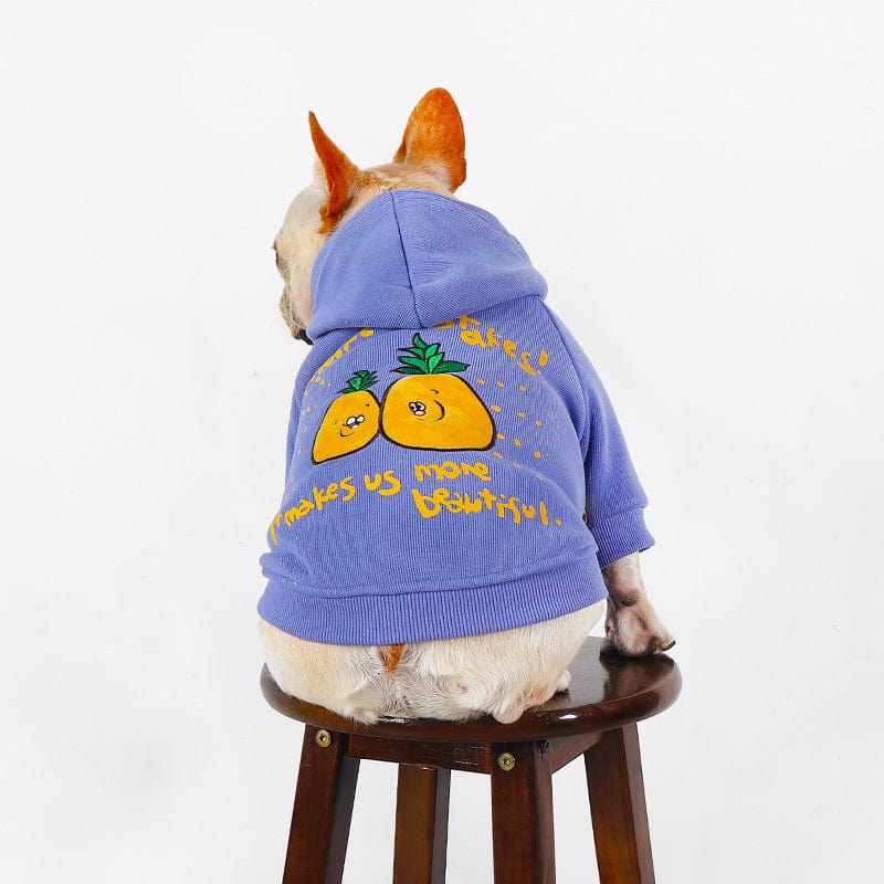 Dogs and Cats Boutique 6 Winter Cartoon Printed Plush Pet Hoodie (To Get Done)