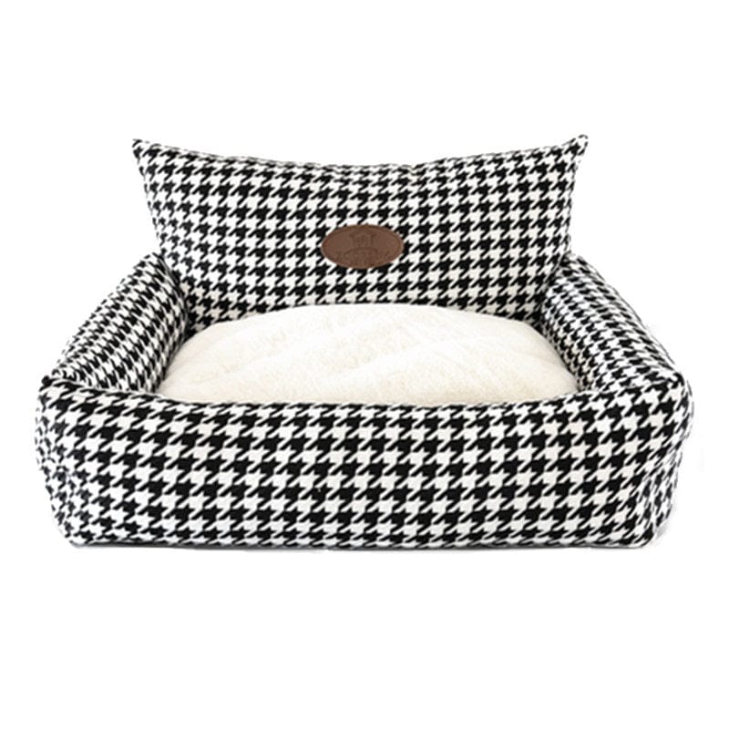 Dogs and Cats Boutique 9 Fabric Houndstooth Sofa Cat Litter Removable And Washable (To Get Done)