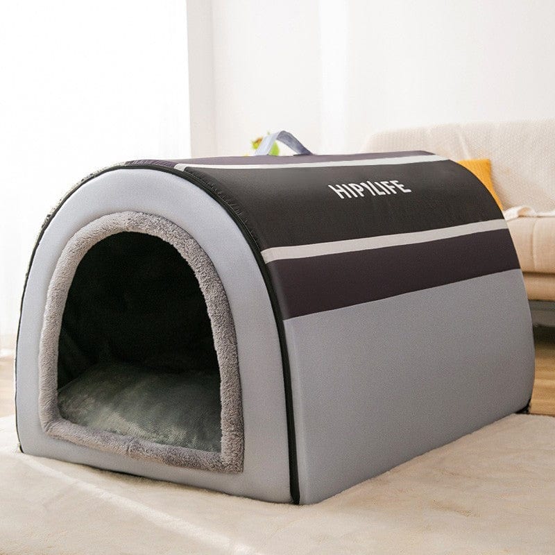 Dogs and Cats Boutique 9 Grey / M Warm Dog House For Medium And Large Dogs In Autumn And Winter (To Get Done)