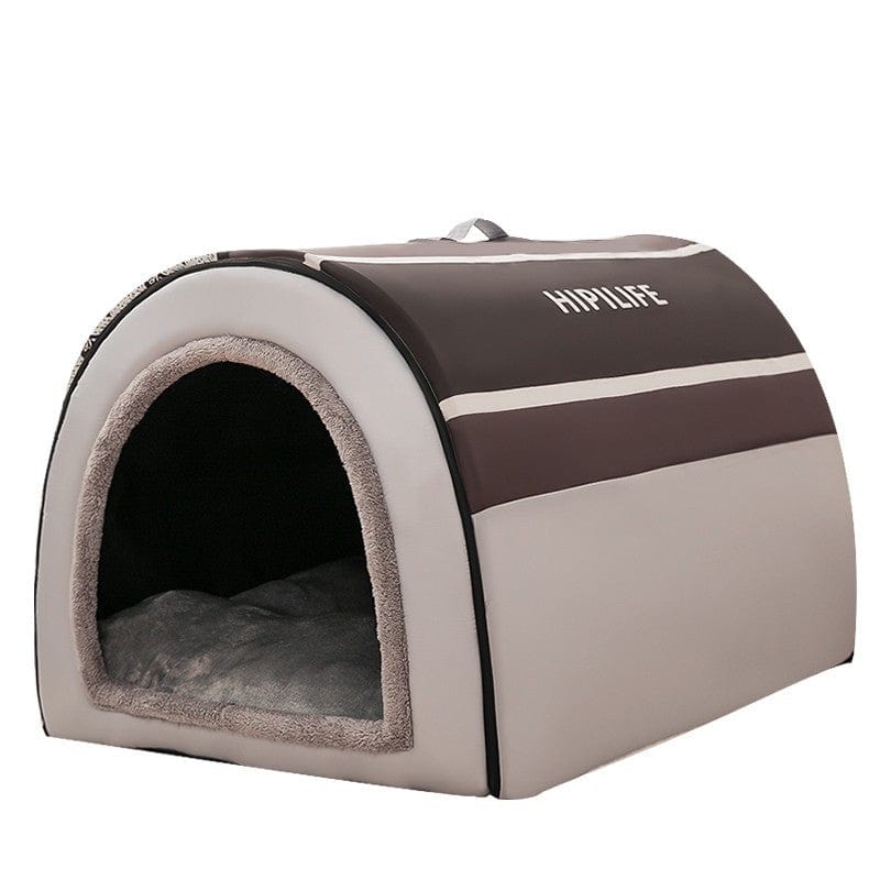 Dogs and Cats Boutique 9 Grey / M Warm Dog House For Medium And Large Dogs In Autumn And Winter (To Get Done)