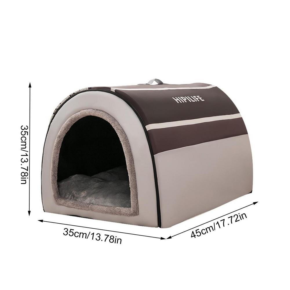 Dogs and Cats Boutique 9 Grey / M Warm Dog House For Medium And Large Dogs In Autumn And Winter (To Get Done)