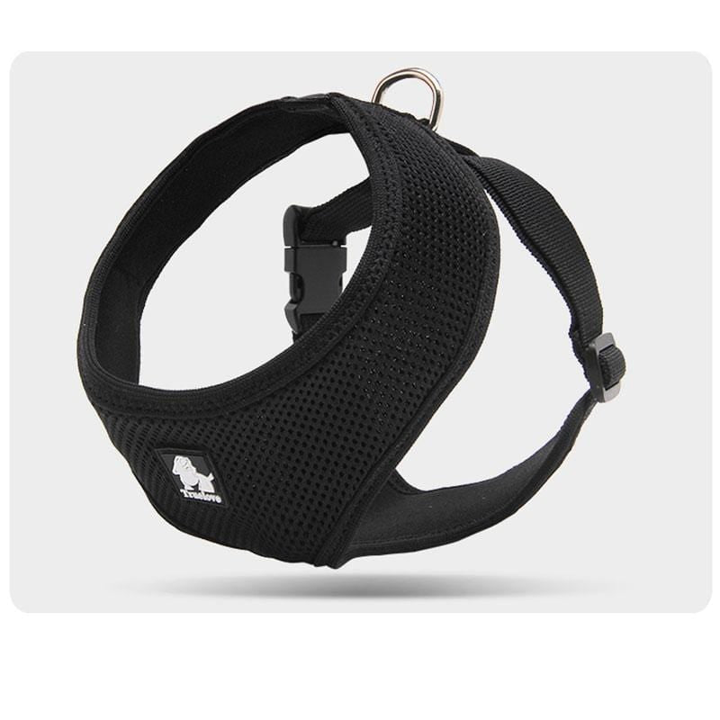 Dogs and Cats Boutique 11 Black / XS Breathable Dog Adjustable Harness