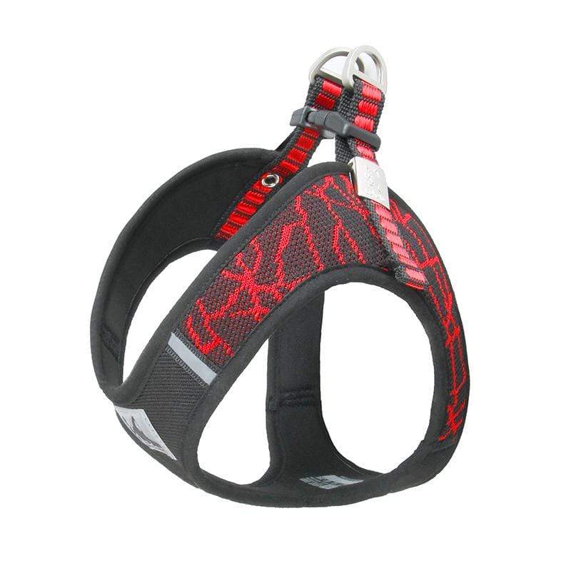 Dogs and Cats Boutique 11 Red / S Breathable Mesh Padded Harness