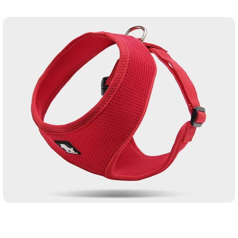 Dogs and Cats Boutique 11 Red / XS Breathable Dog Adjustable Harness