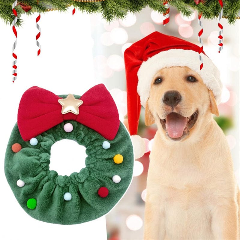 Dogs and Cats Boutique 12 Christmas Pet Bow-knot Collar