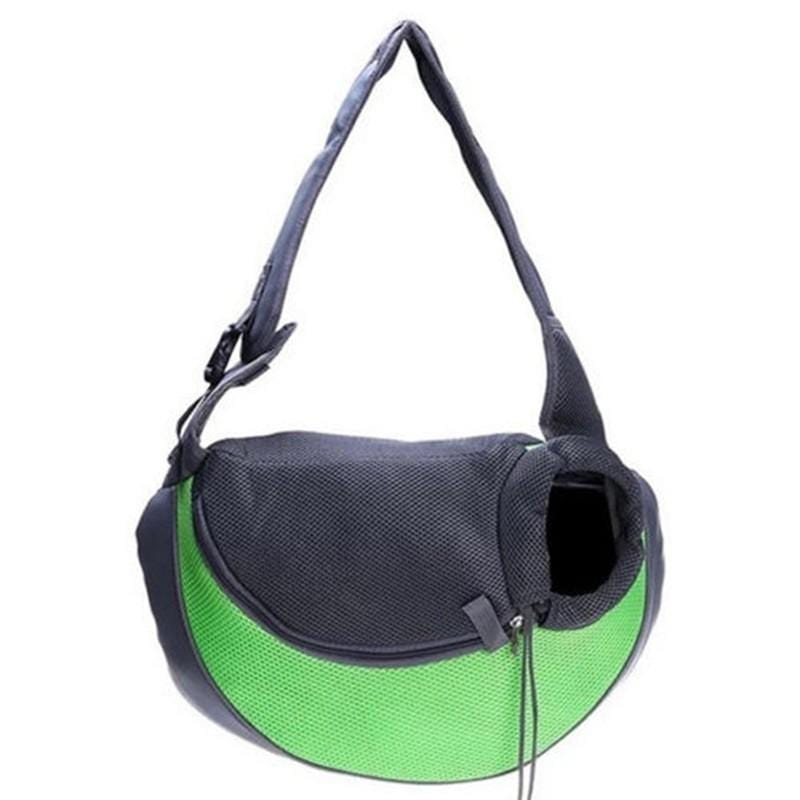 Dogs and Cats Boutique 13 Green / L Side Sling Pet Carrier