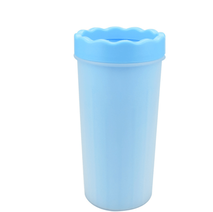 Dogs and Cats Boutique 14 blue / L Silicone Dog Paw Washer Cup