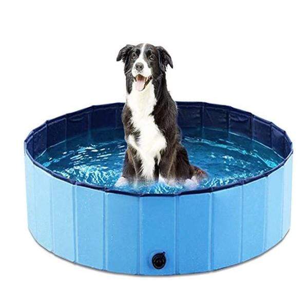 Dogs and Cats Boutique 14 Foldable Pet Dog Swimming Pool Shower Bath Pool