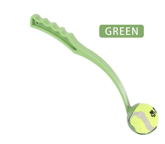 Dogs and Cats Boutique 15 Green Dog Ball Thrower