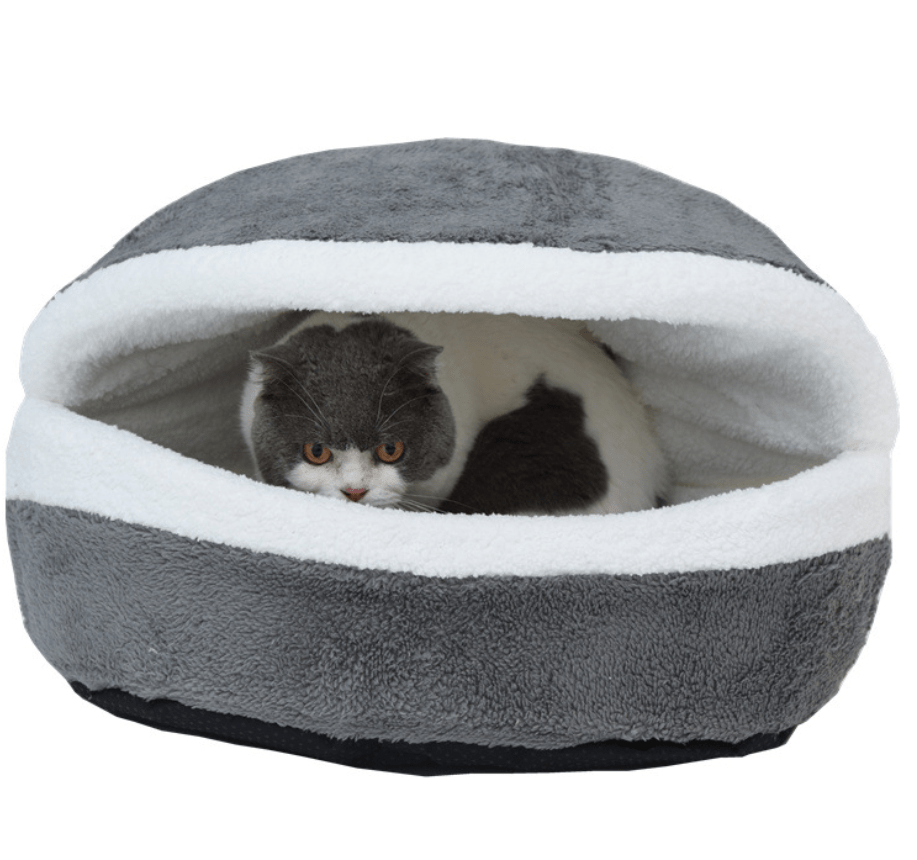 Dogs and Cats Boutique 16 Gray / L 55x40 cm / 1 Creative Burger Pet Nest