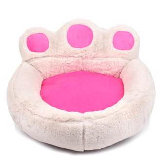 Dogs and Cats Boutique 16 White / Super small Soft Paw Pet Bed