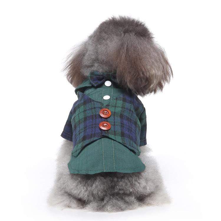 Dogs and Cats Boutique 2 4 style / M Plaid Dog Suit