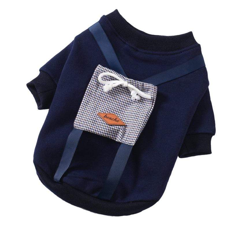 Dogs and Cats Boutique 2 Blue / M Padded Dog Sweater