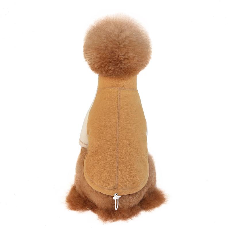 Dogs and Cats Boutique 2 Brown / S Adjustable Fleece Dog Sweatshirt