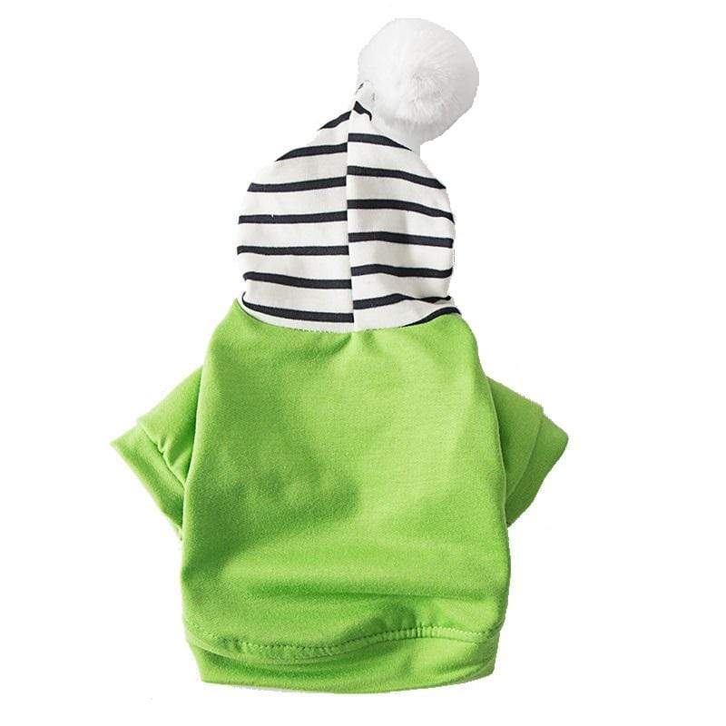 Dogs and Cats Boutique 2 Comfy Dog Striped Hoodie