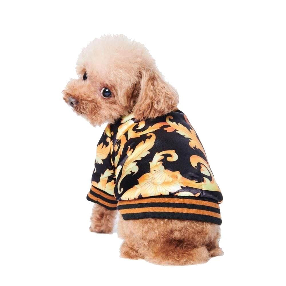 Dogs and Cats Boutique 2 Golden Printed Dog Jacket