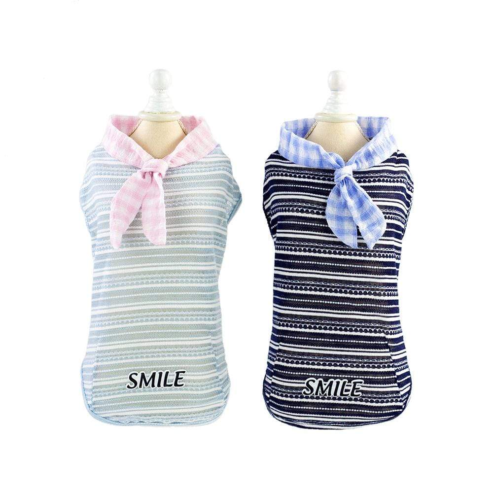 Dogs and Cats Boutique 2 Striped Breathable Dog Vest