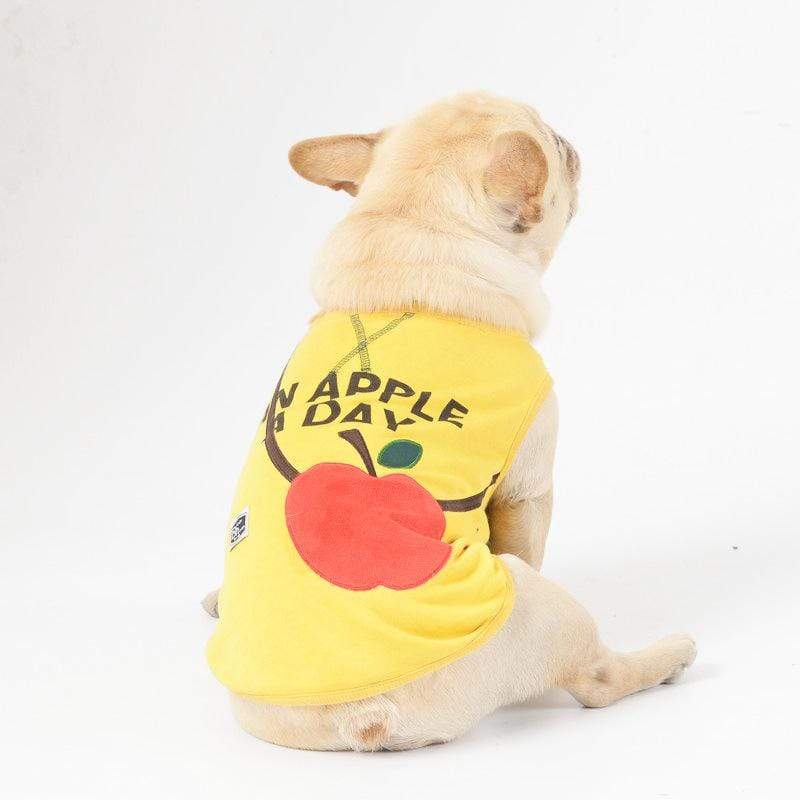 Dogs and Cats Boutique 3 An Apple A Day Vest