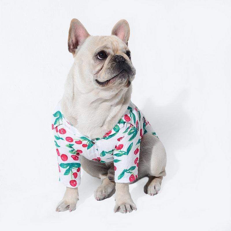 Dogs and Cats Boutique 3 Printed Hawaiian Dog Shirt