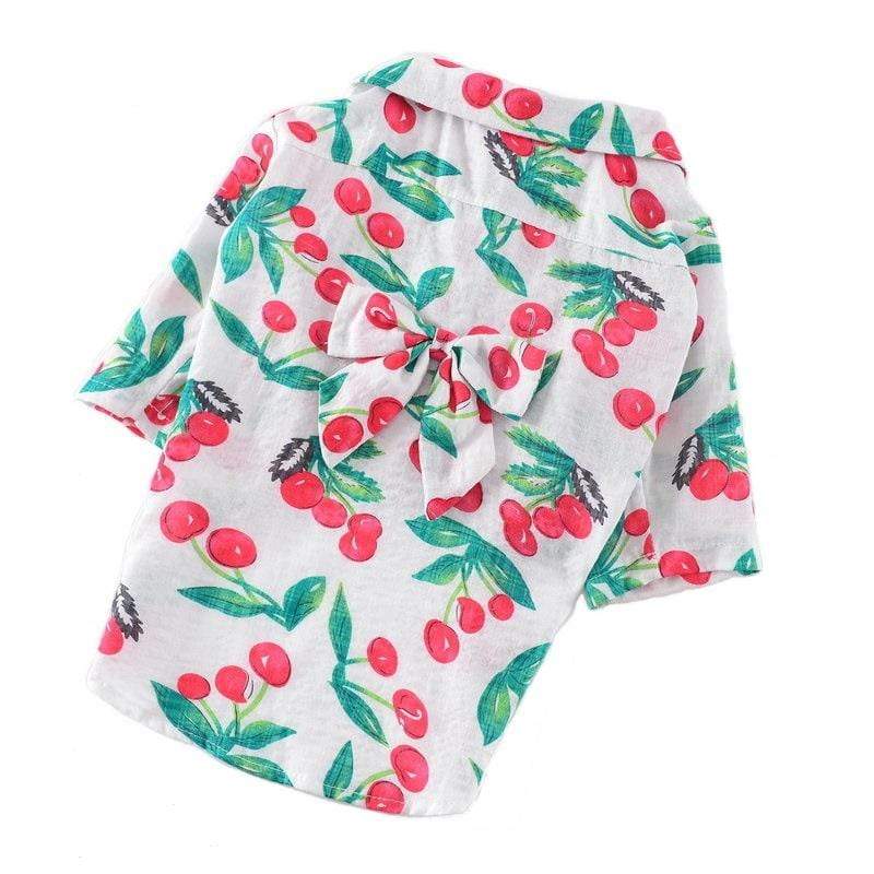 Dogs and Cats Boutique 3 Printed Hawaiian Dog Shirt