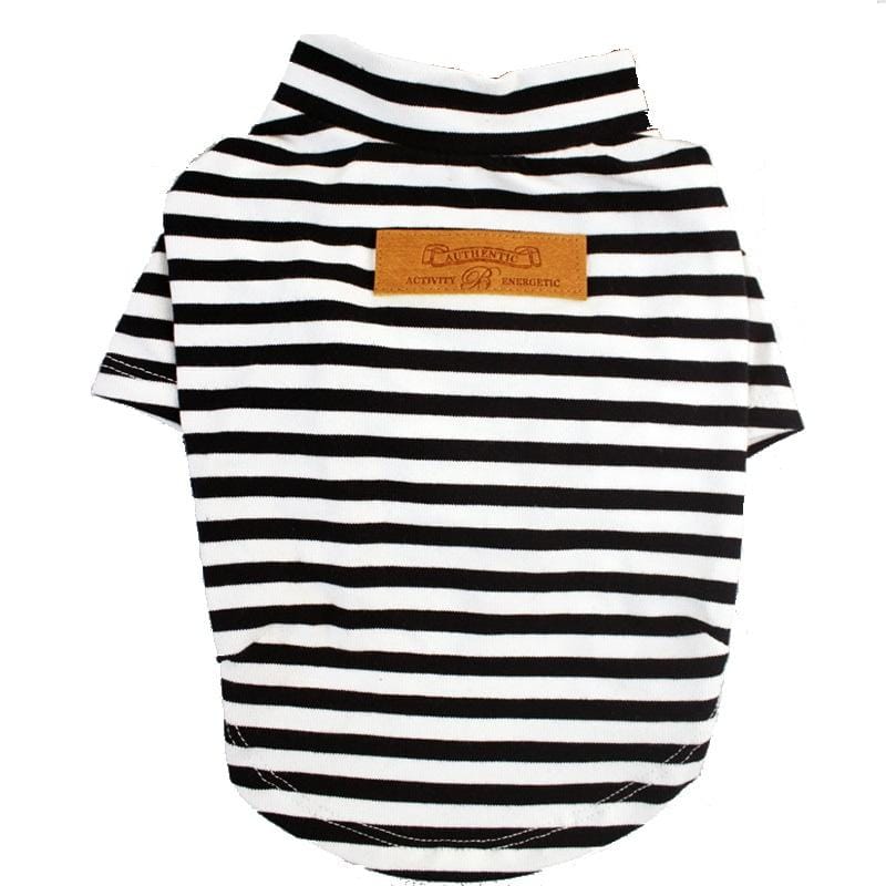 Dogs and Cats Boutique 3 Puppy's Striped Shirts