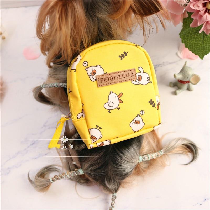 Dogs and Cats Boutique 3a Yellow / S Little Bird Pet Backpack